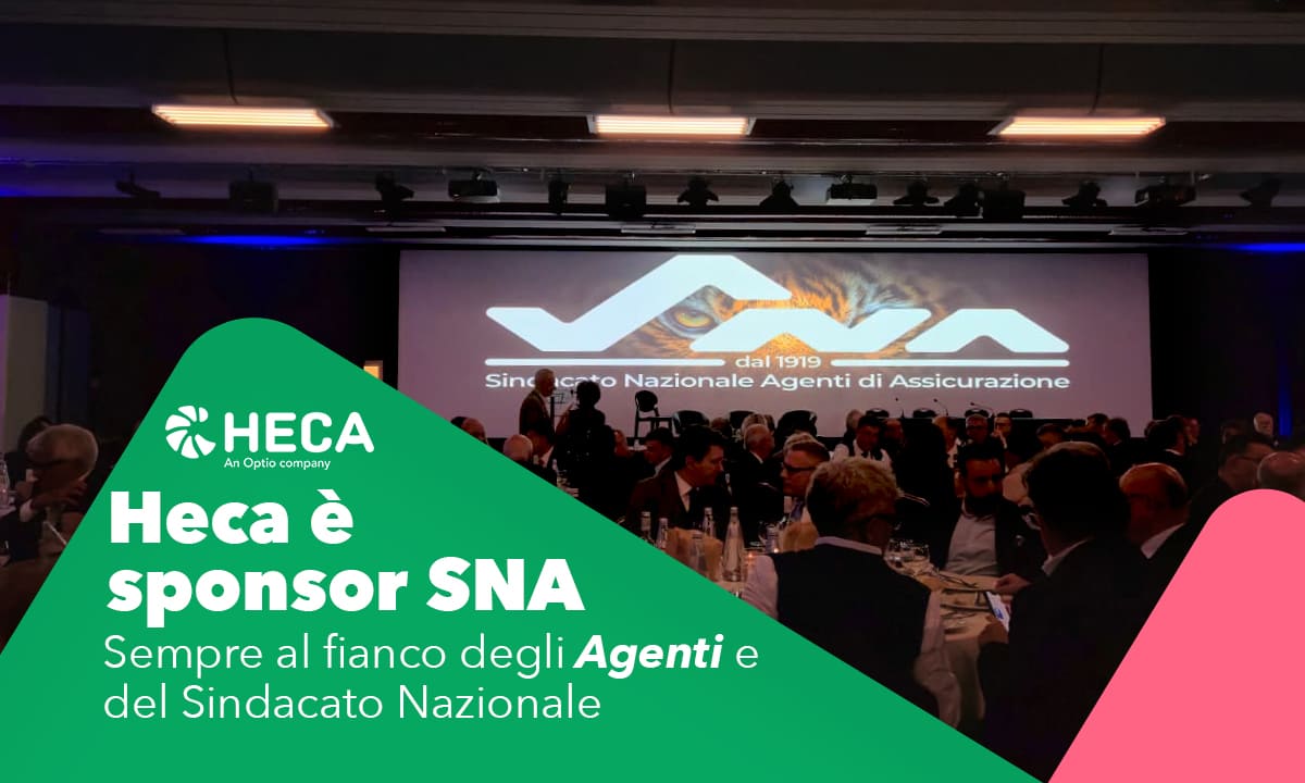 heca come sponsor del sindacato nazionale degli agenti di assicurazione
